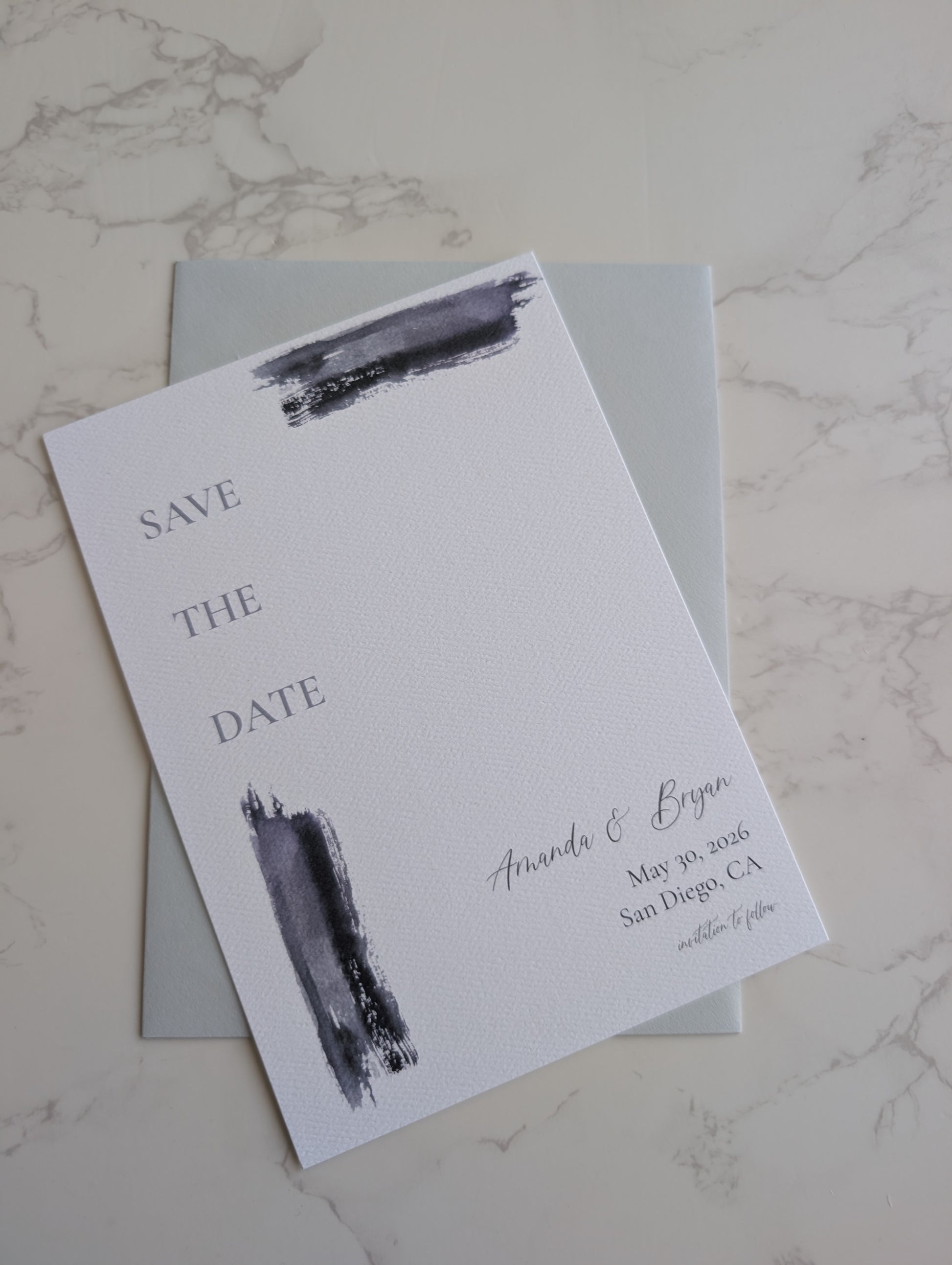 Save the Date | Paint Suite | Wedding Watercolor