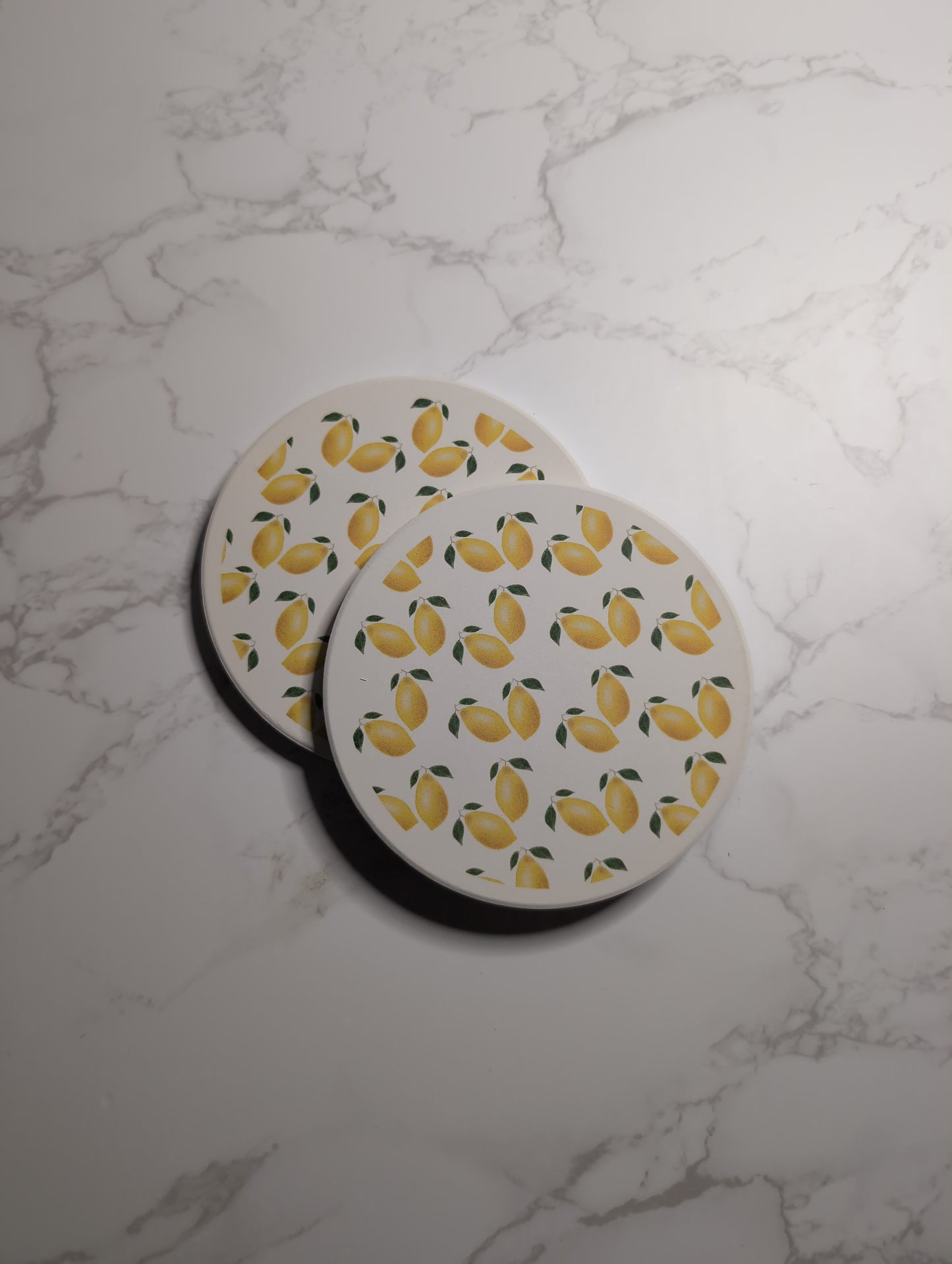Coaster | Ceramic | Round | 2ct. | Watercolor
