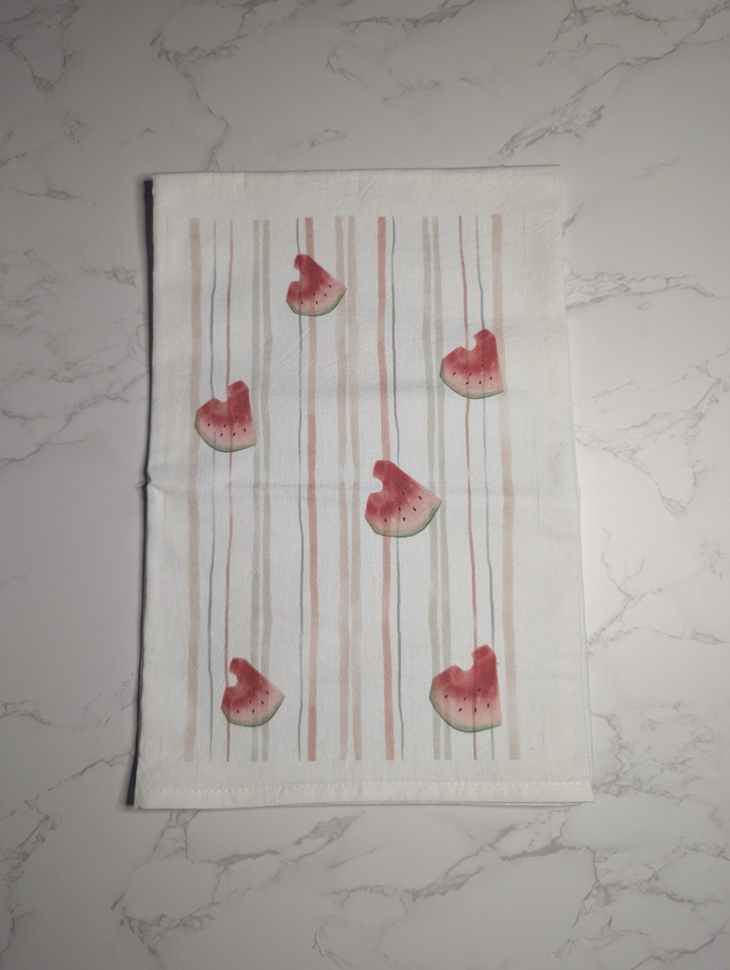 Tea Towel | Cotton | 27x27 | 15x20 | Watercolor