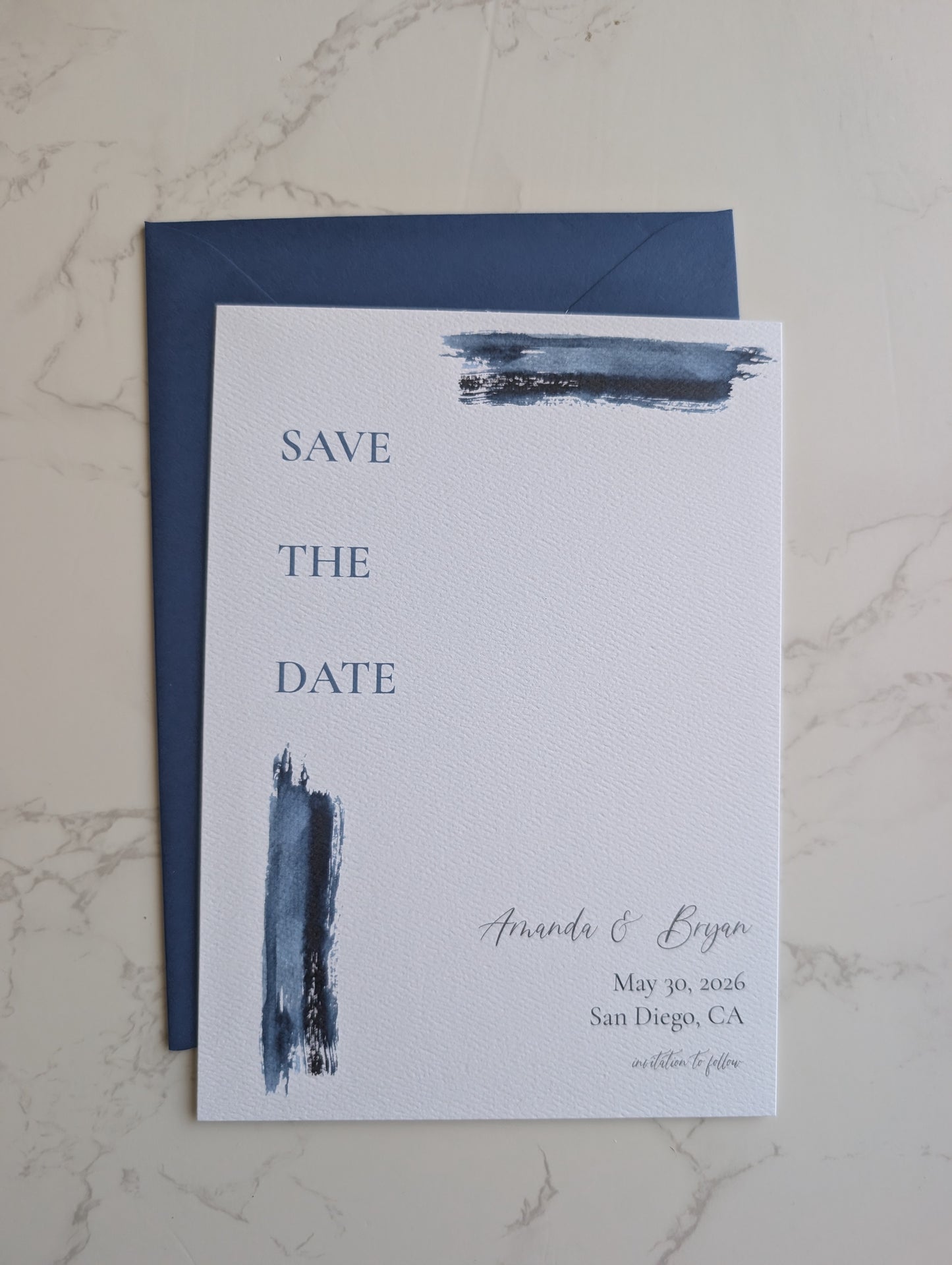 Save the Date | Paint Suite | Wedding Watercolor