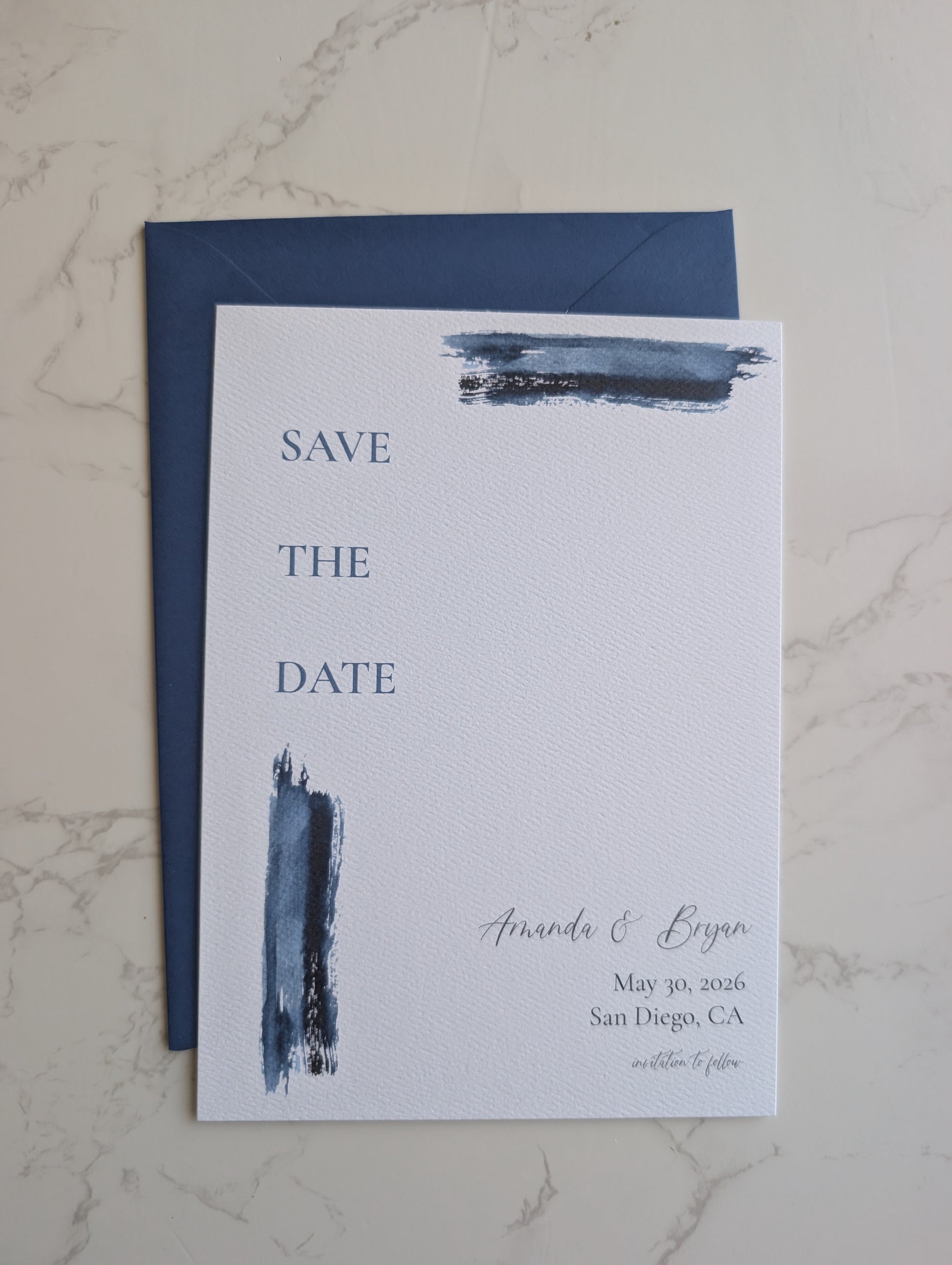 Save the Date | Paint Suite | Wedding Watercolor