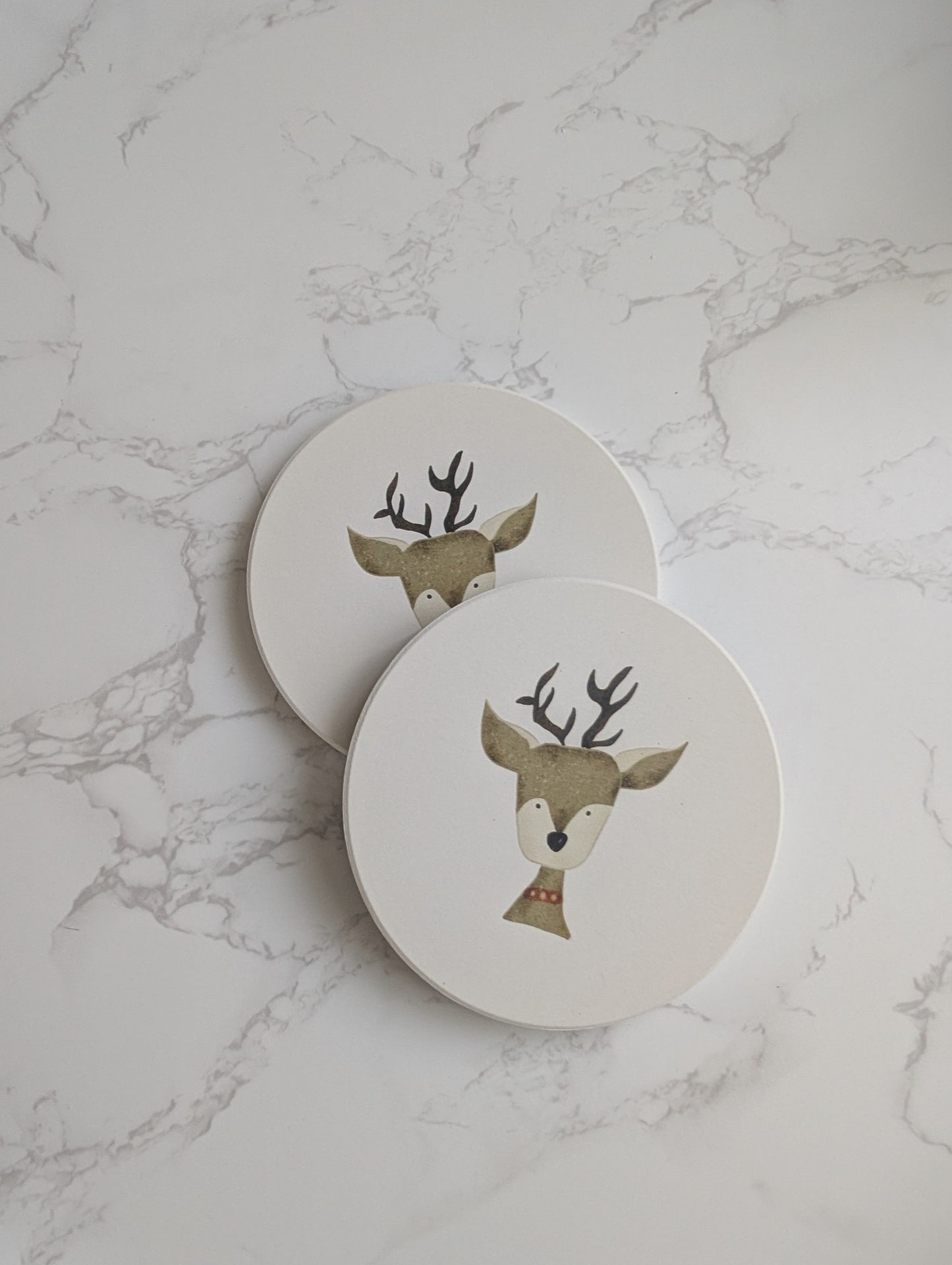 Coaster | Holiday Collection | Round | Ceramic