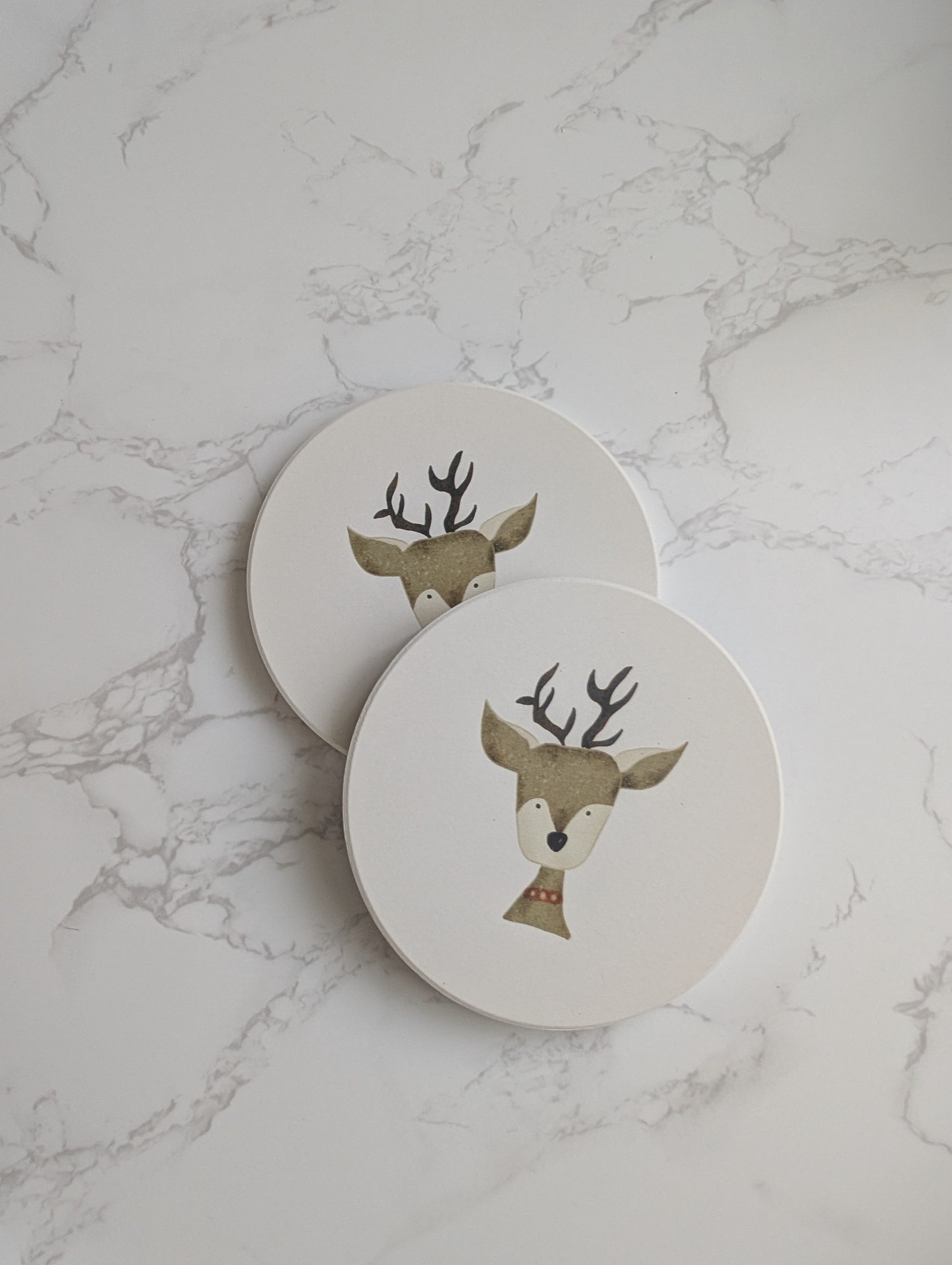 Coaster | Holiday Collection | Round | Ceramic