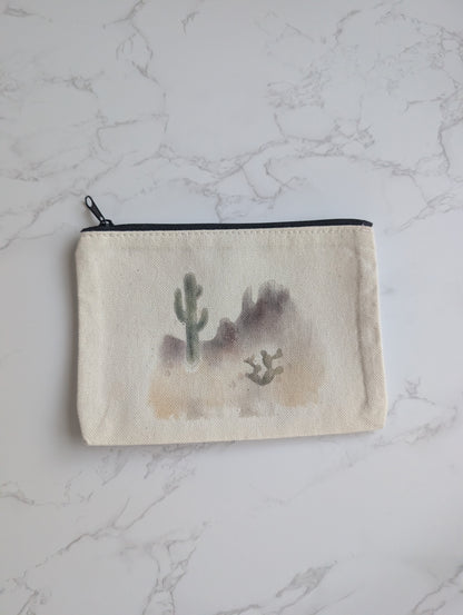 Zipper Pouch | Canvas | Travel  Pouch | Pencil Case