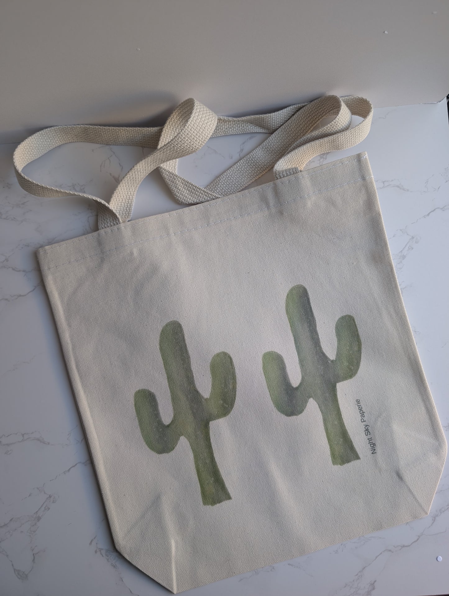 Canvas Tote Bag | 13.5" square