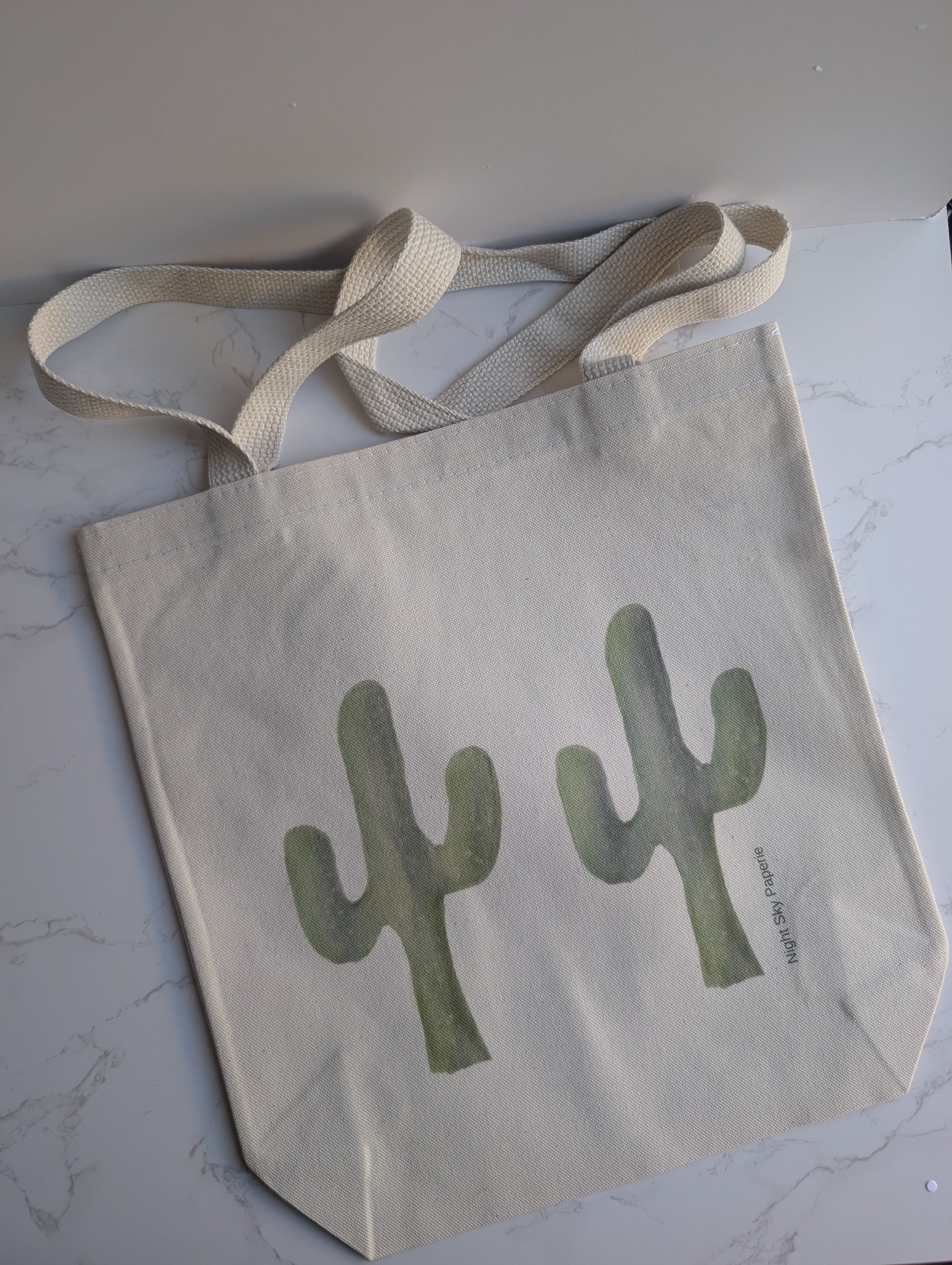 Canvas Tote Bag | 13.5" square