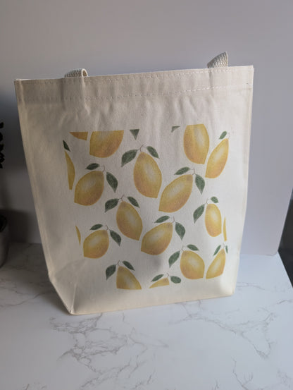 Canvas Tote Bag | 13.5" square