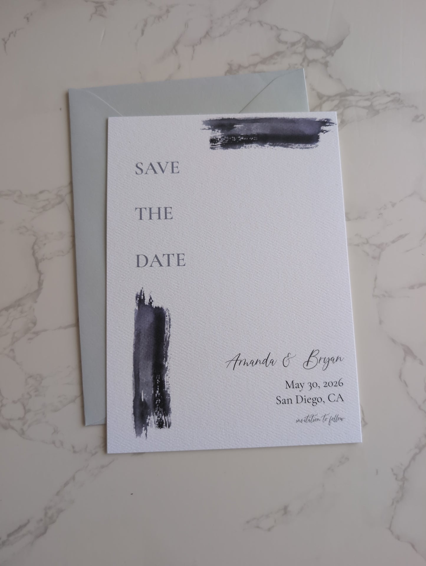 Save the Date | Paint Suite | Wedding Watercolor