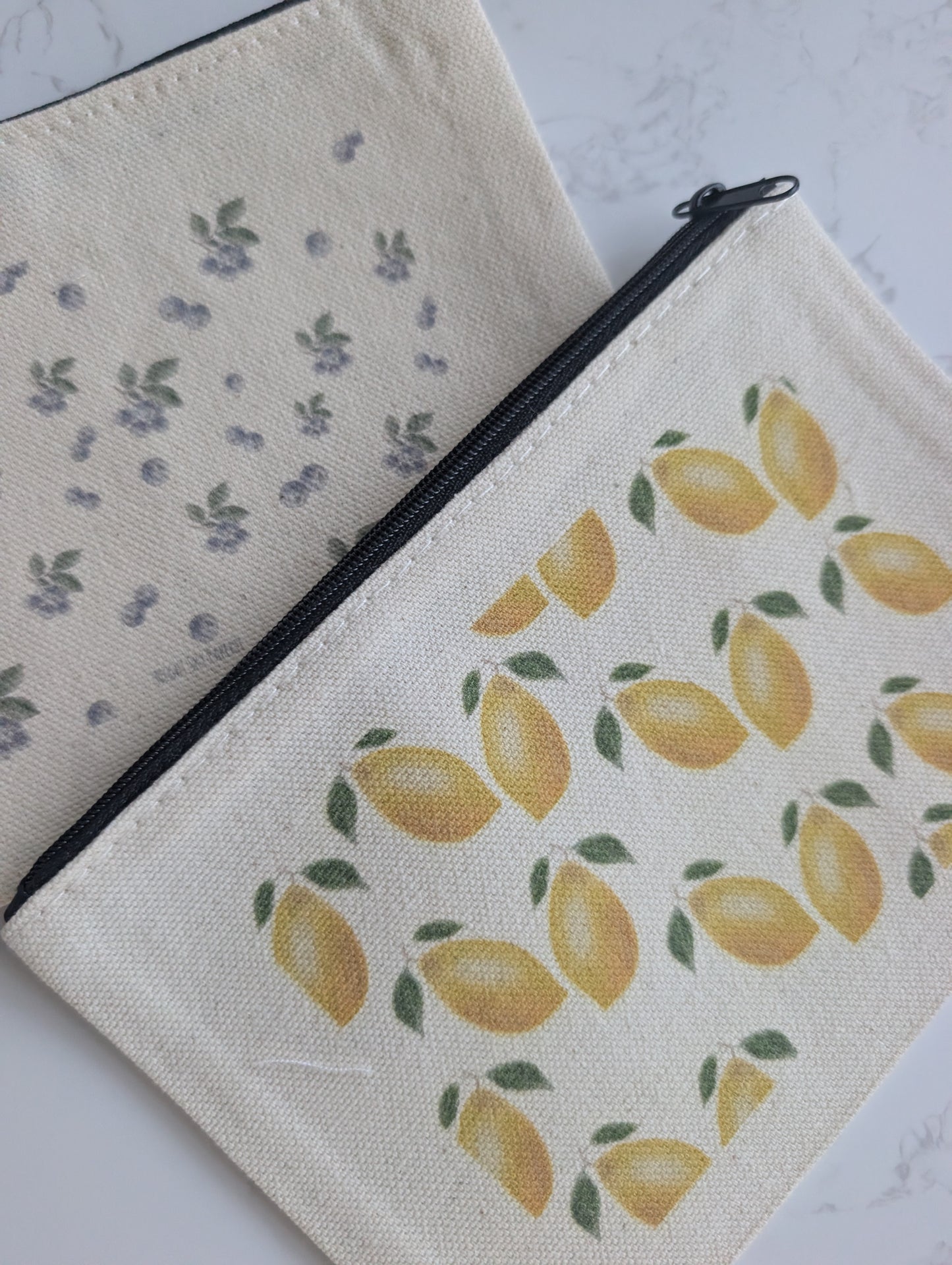 Zipper Pouch | Canvas | Travel  Pouch | Pencil Case