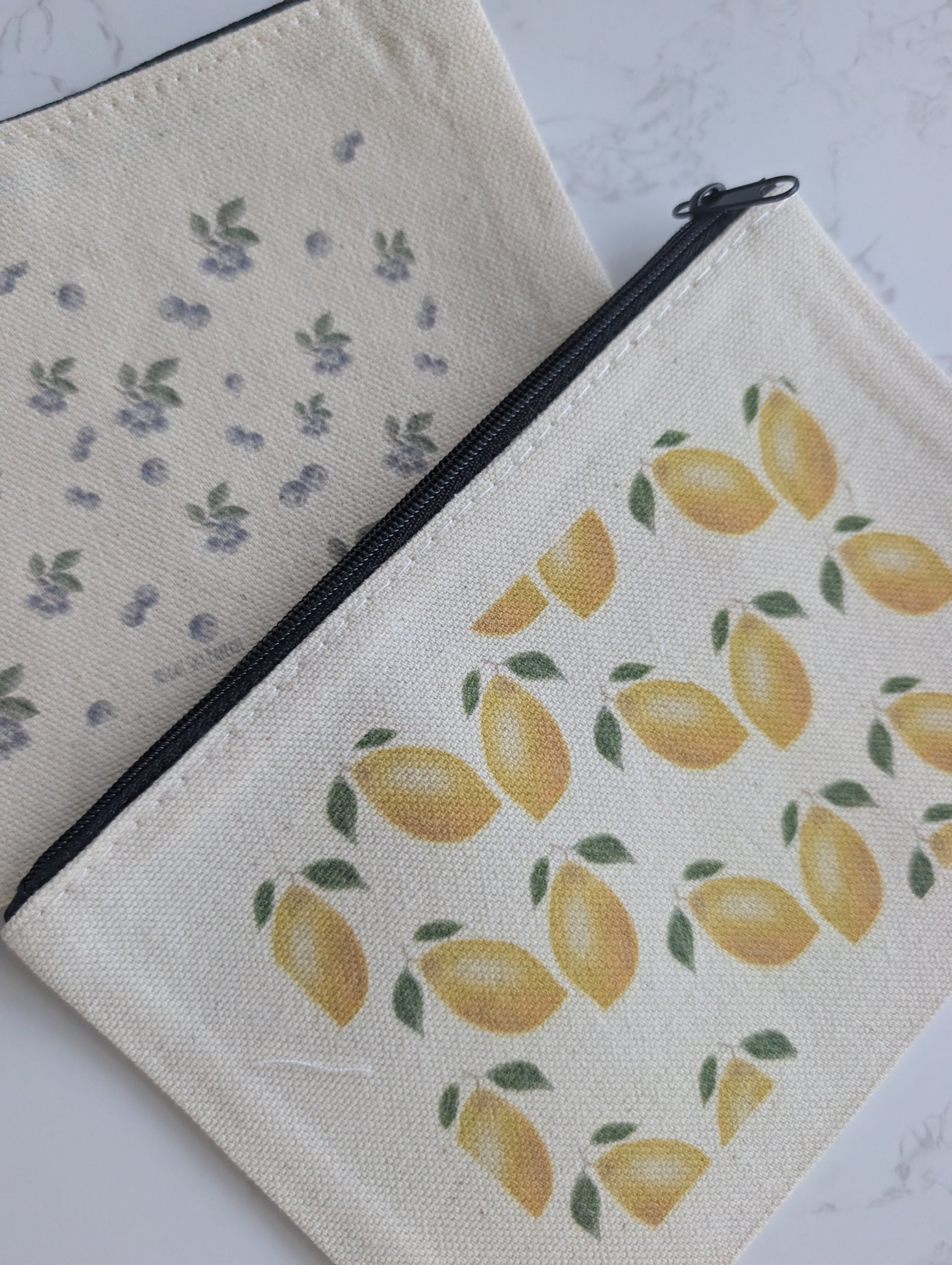 Zipper Pouch | Canvas | Travel  Pouch | Pencil Case