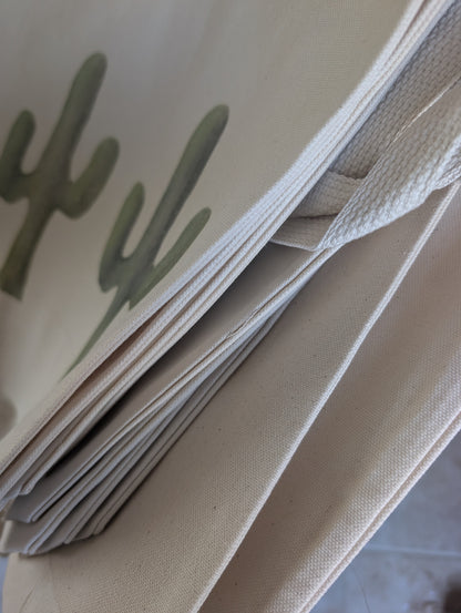 Canvas Tote Bag | 13.5" square