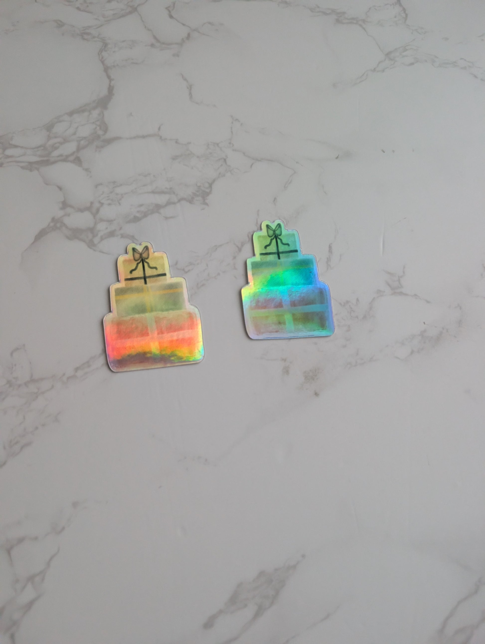 Stickers | Glitter | 3" x 2"