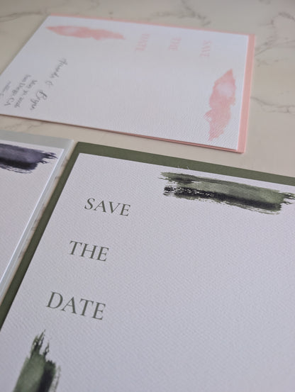Save the Date | Paint Suite | Wedding Watercolor
