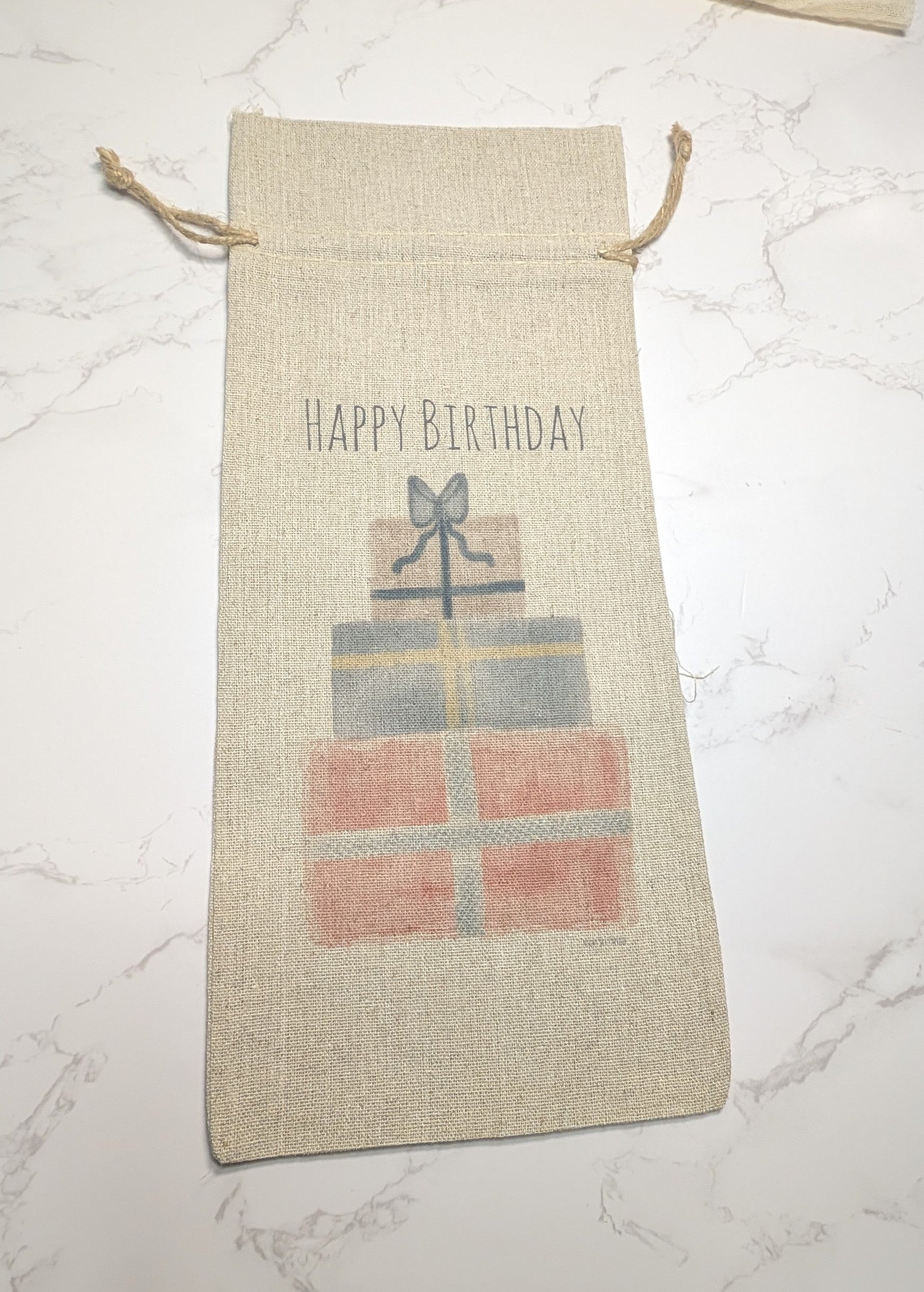 Wine Bag - Linen