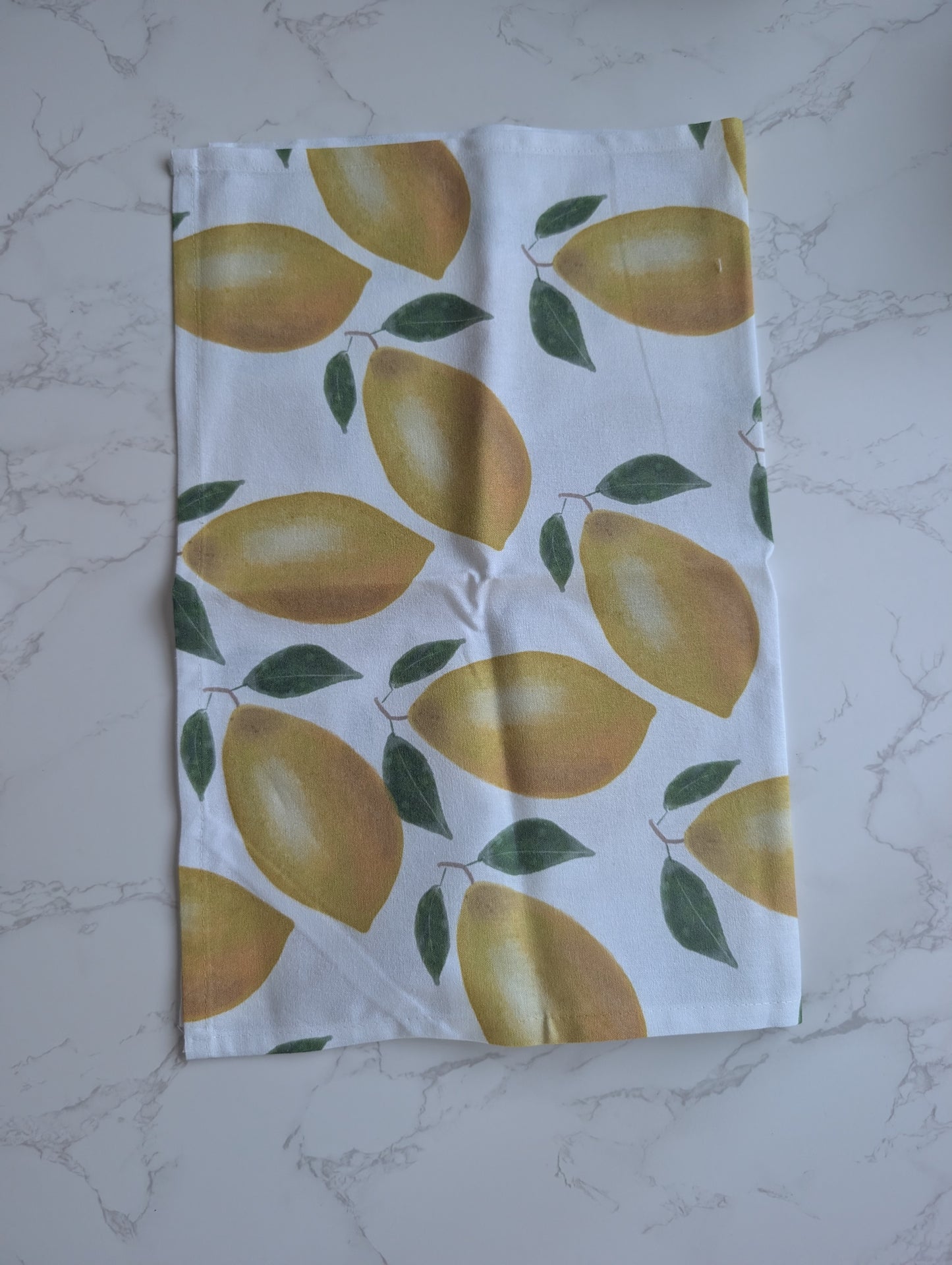 Tea Towel | Cotton | 27x27 | 15x20 | Watercolor