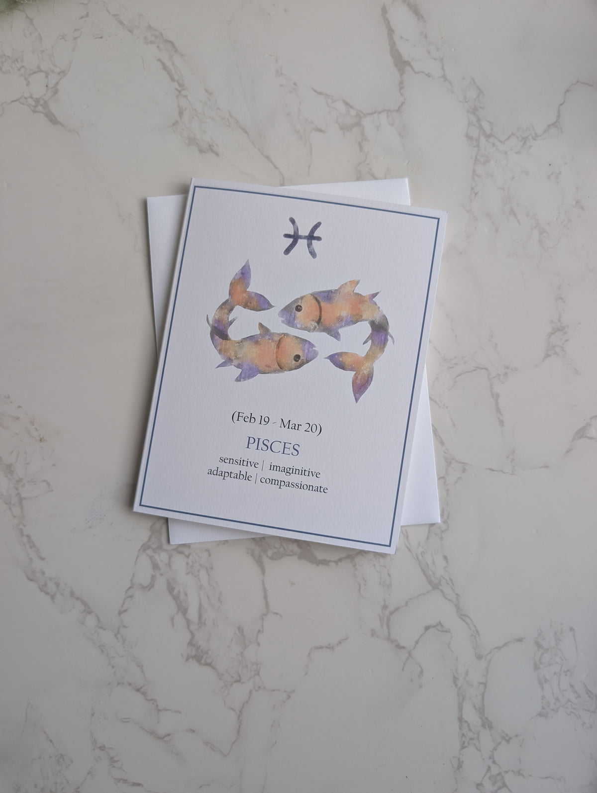 Zodiac Birthday Card
