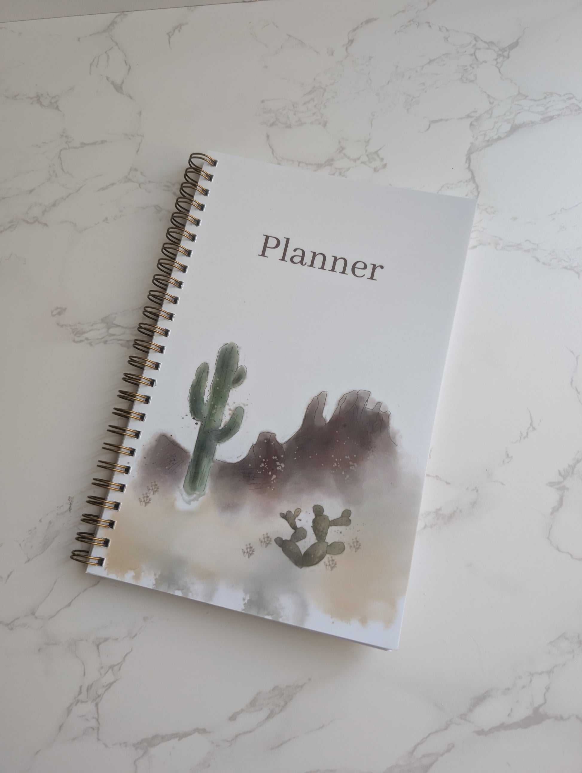 Planner | Annual | 5.5 x 8.5 | Blank dated