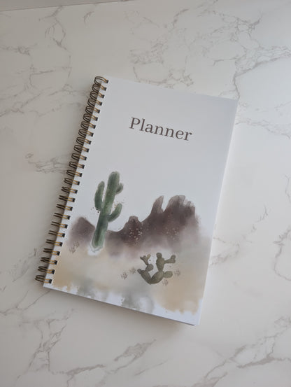 Planner | Annual | 5.5 x 8.5 | Blank dated