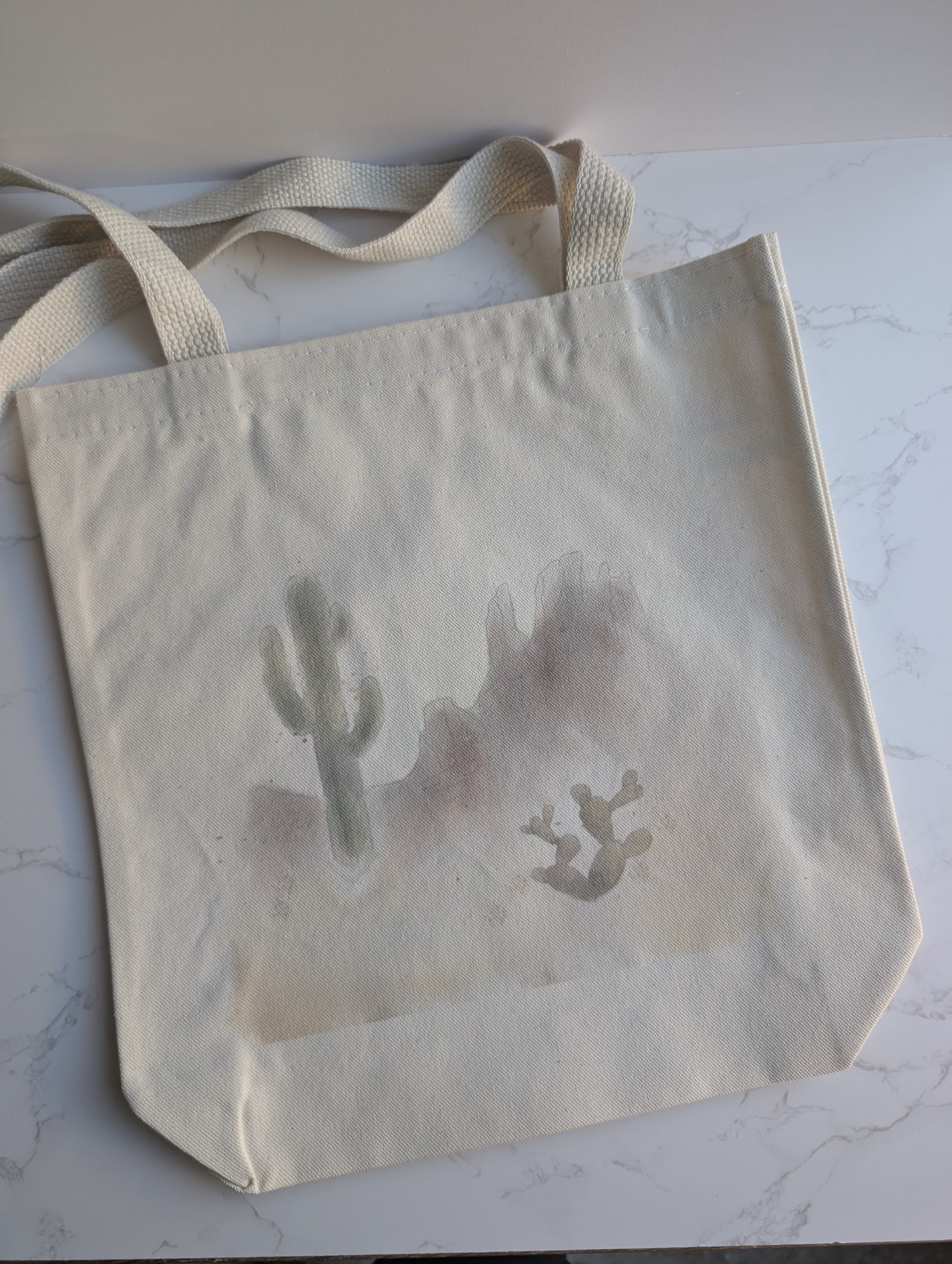 Canvas Tote Bag | 13.5" square
