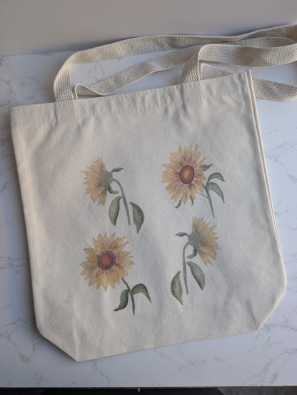 Canvas Tote Bag | 13.5" square