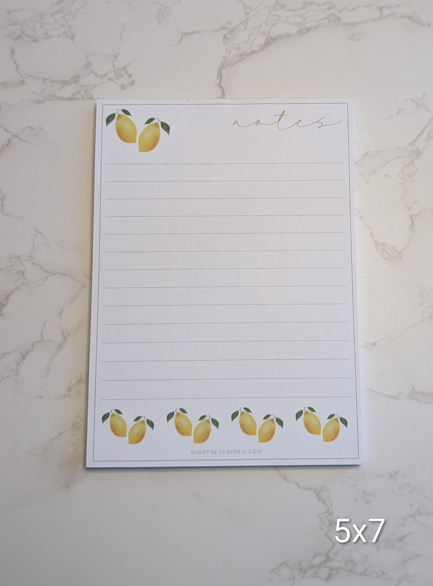 Notepad | Small | 5 X 7