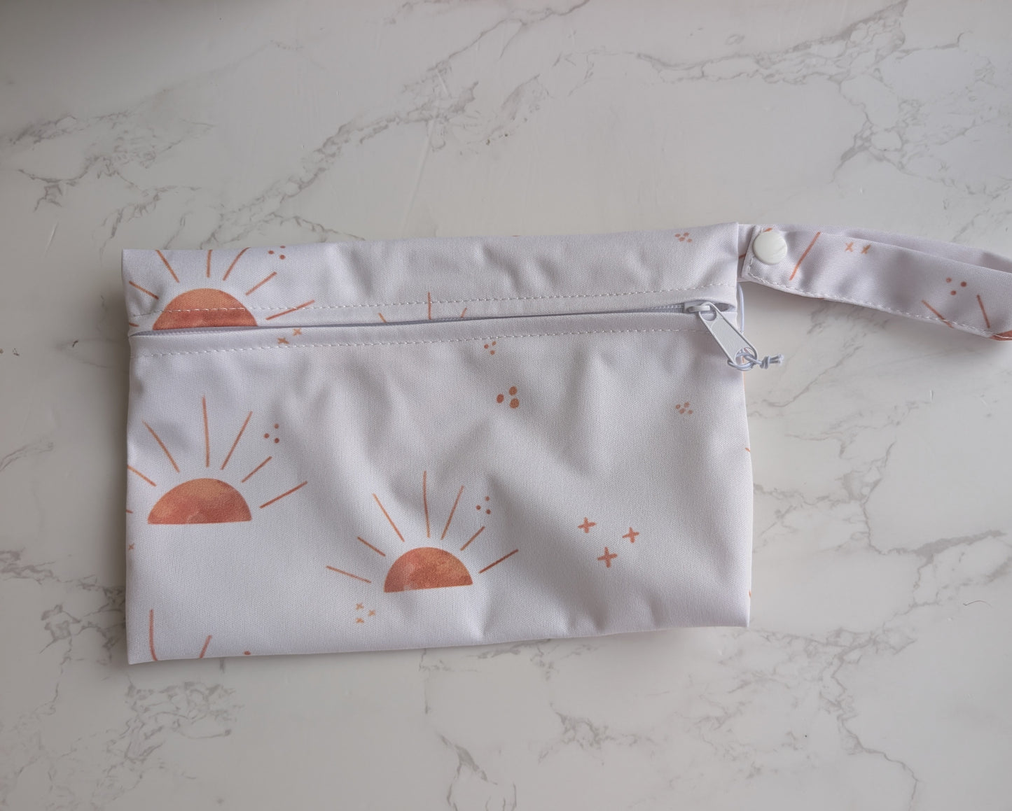 Wet Dry Bag | Zipper Pouch | Button Clasp