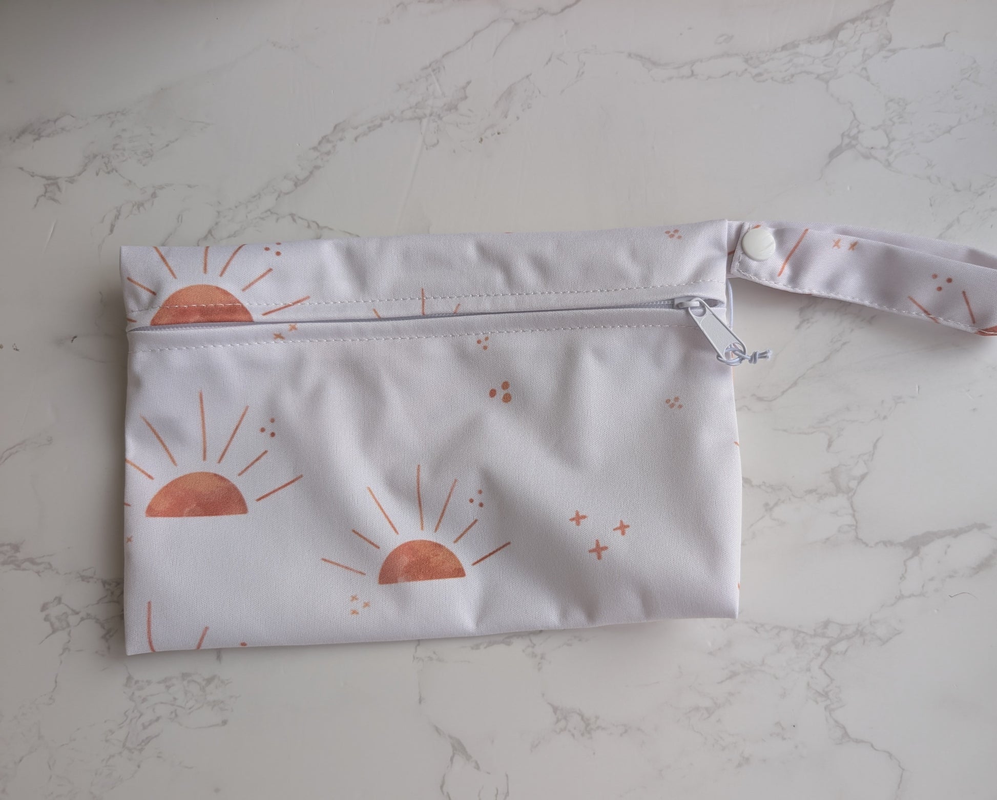 Wet Dry Bag | Zipper Pouch | Button Clasp