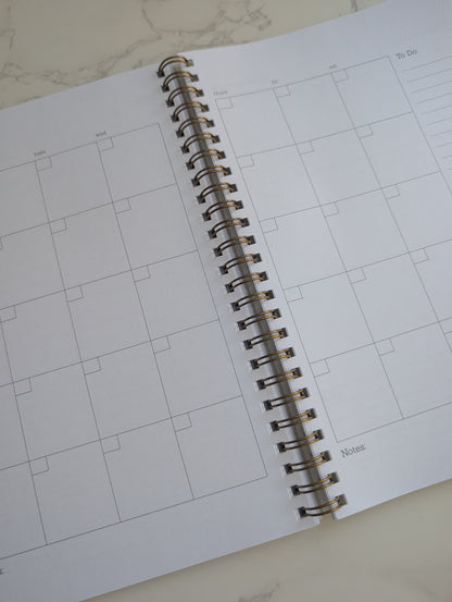Planner | Annual | 5.5 x 8.5 | Blank dated