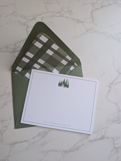 Monogram Card Lined Envelope Discontinued