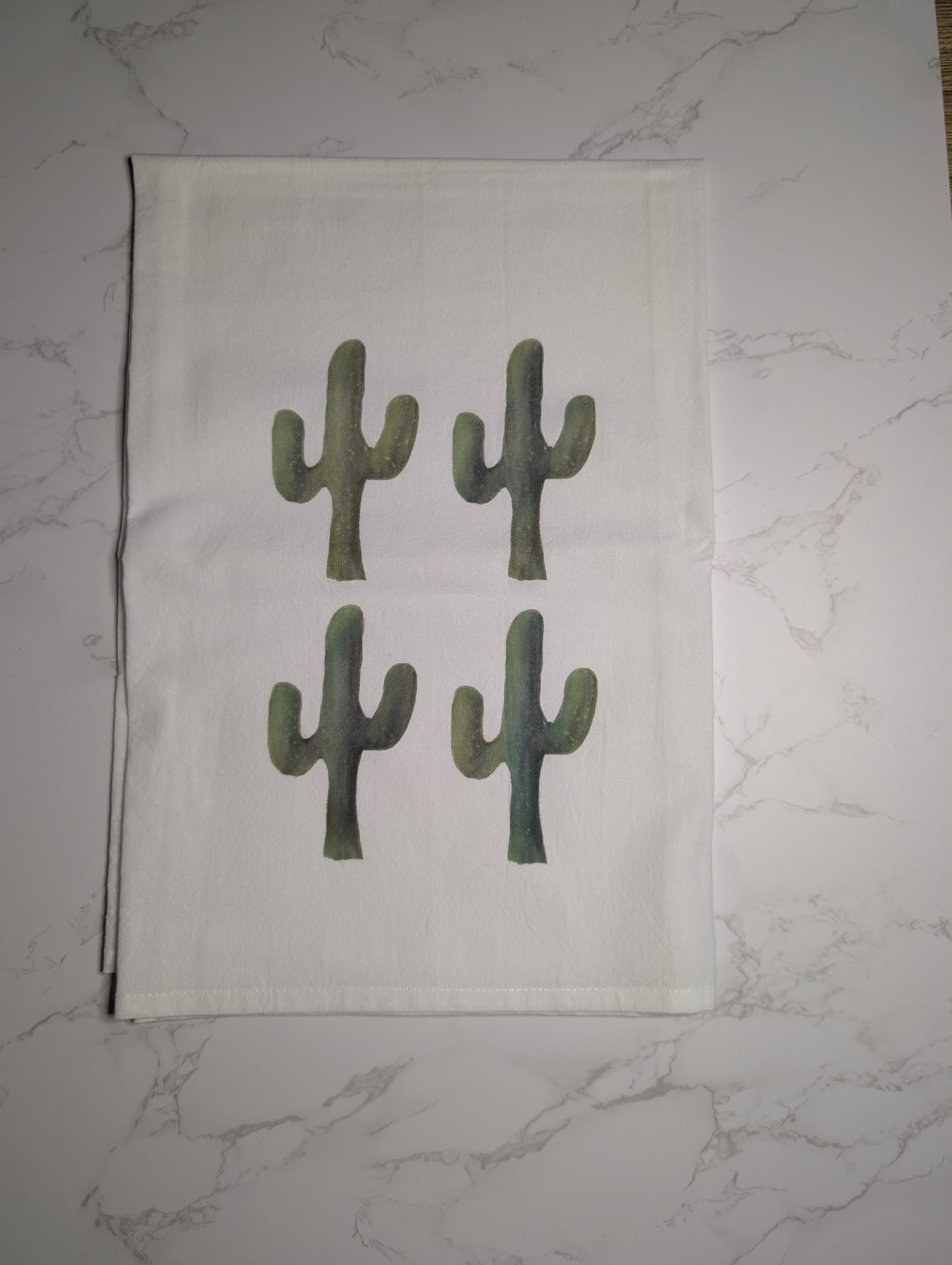 Tea Towel | Cotton | 27x27 | 15x20 | Watercolor