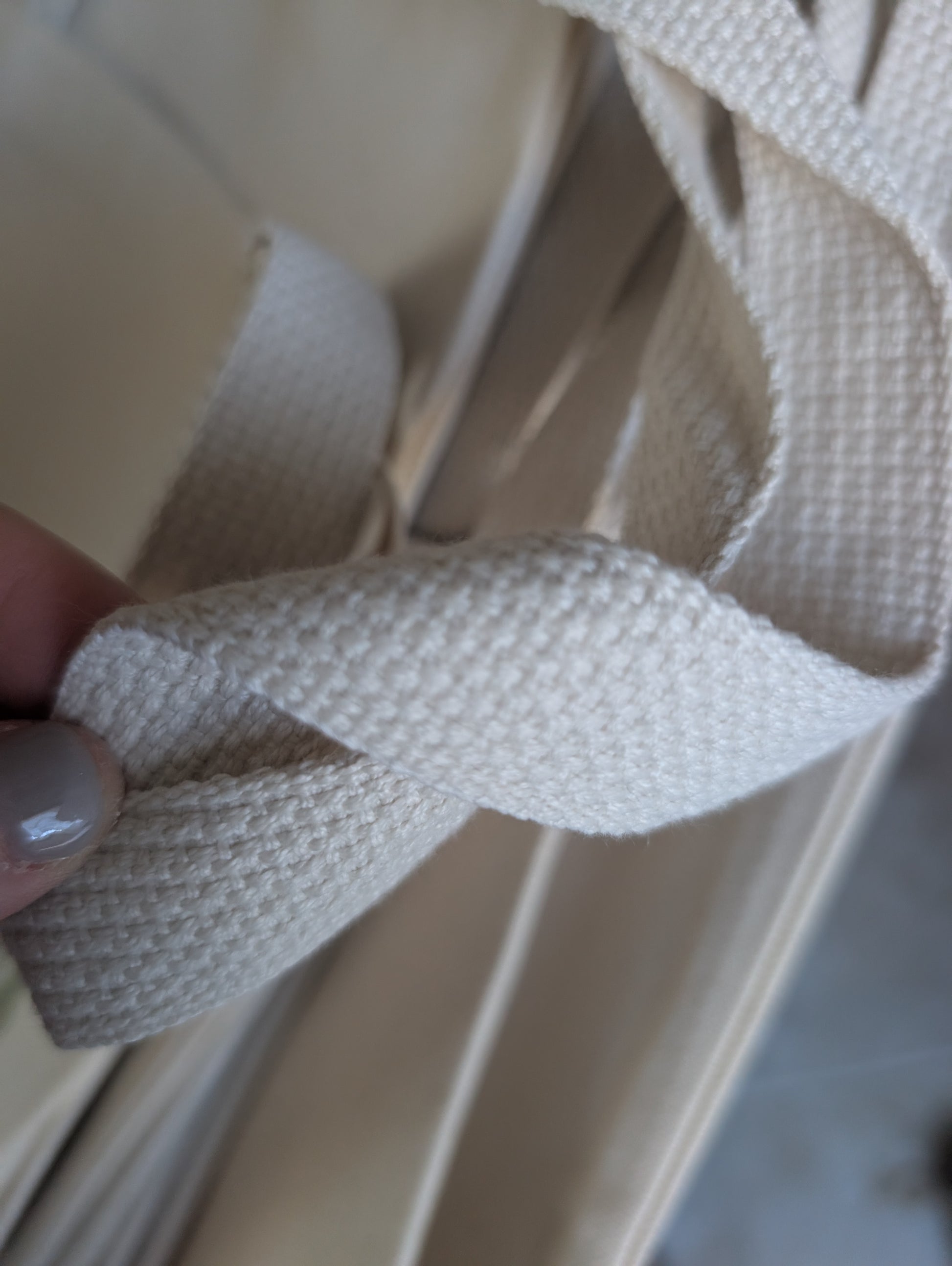 Canvas Tote Bag | 13.5" square