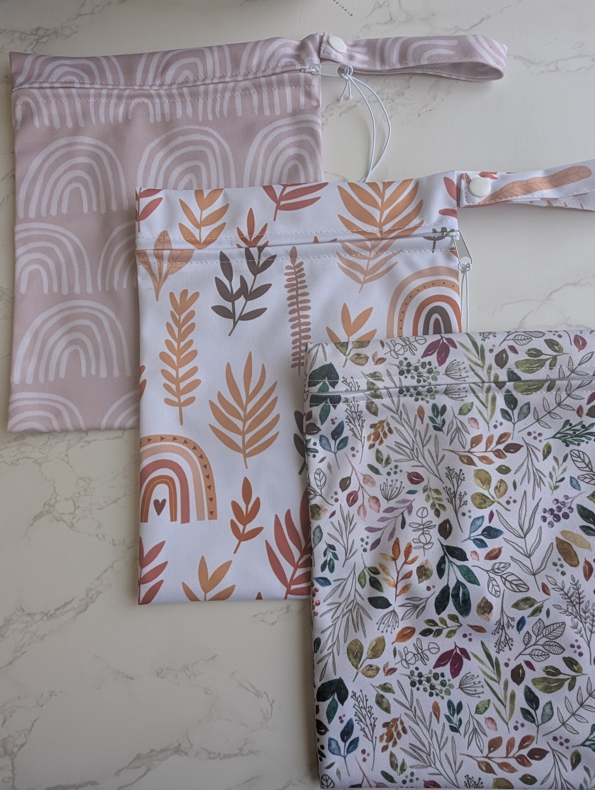 Wet Dry Bag | Zipper Pouch | Button Clasp