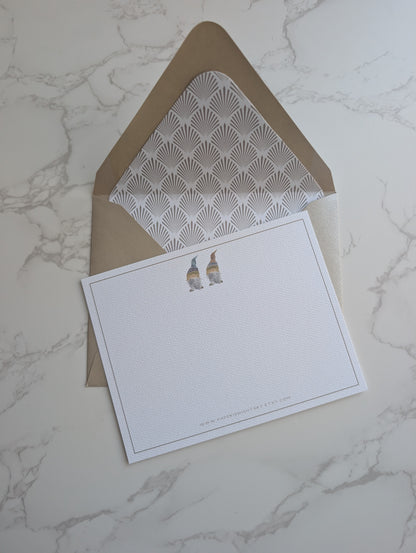 Monogram Card Lined Envelope Discontinued