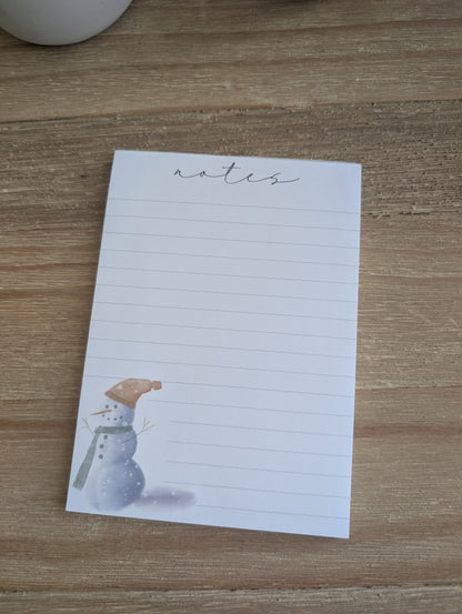 Notepad | Holiday Collection | Large | 5.5 X 8.5