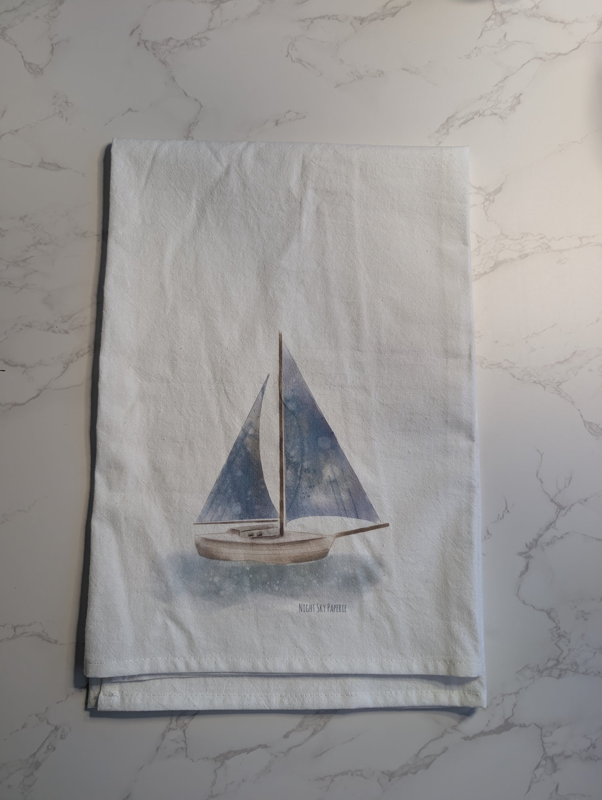 Tea Towel | Cotton | 27x27 | 15x20 | Watercolor