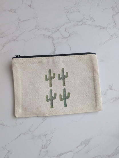 Zipper Pouch | Canvas | Travel  Pouch | Pencil Case