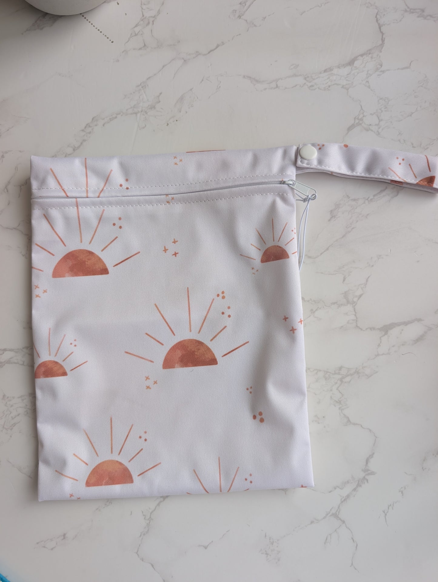 Wet Dry Bag | Zipper Pouch | Button Clasp