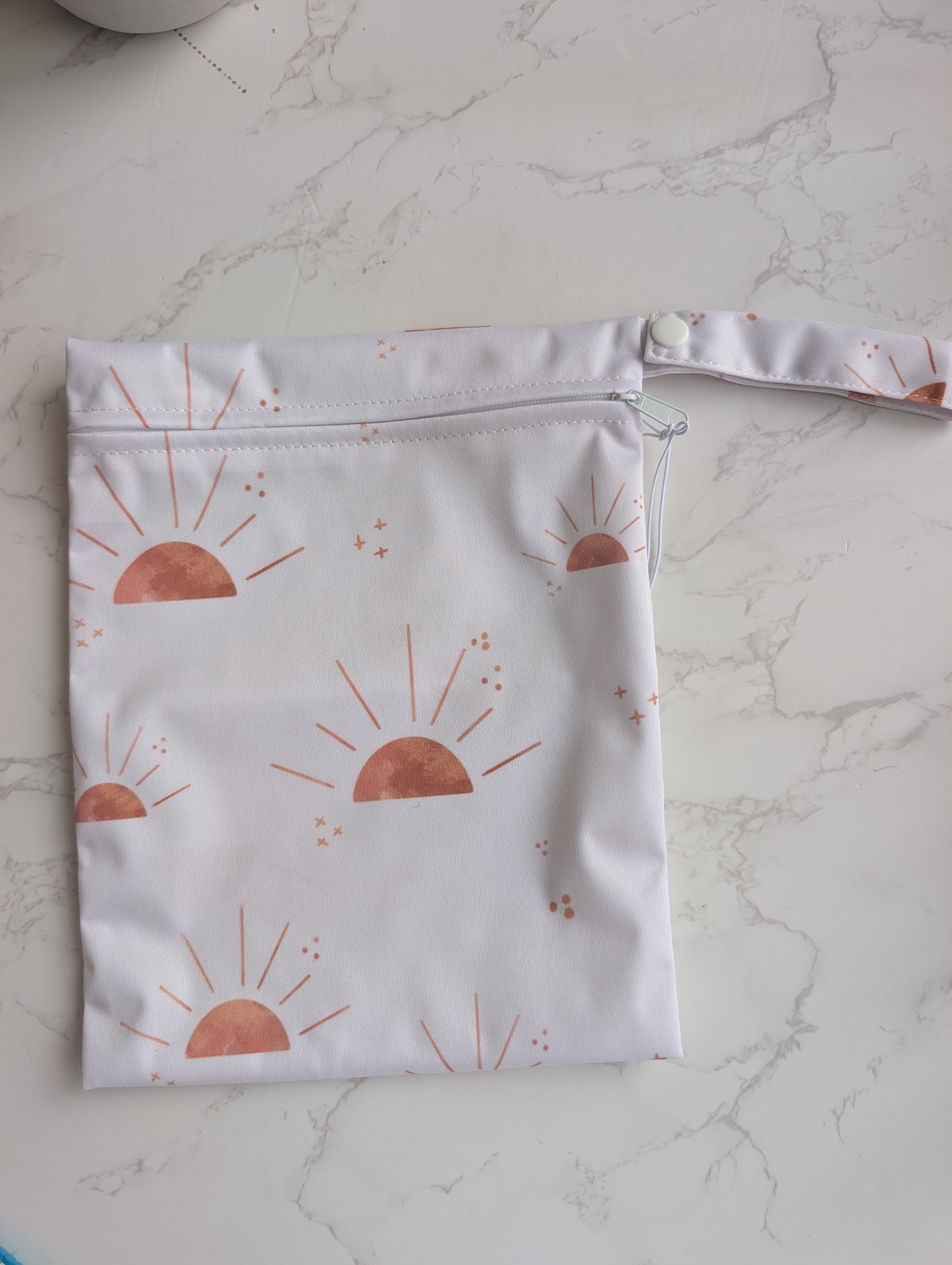 Wet Dry Bag | Zipper Pouch | Button Clasp