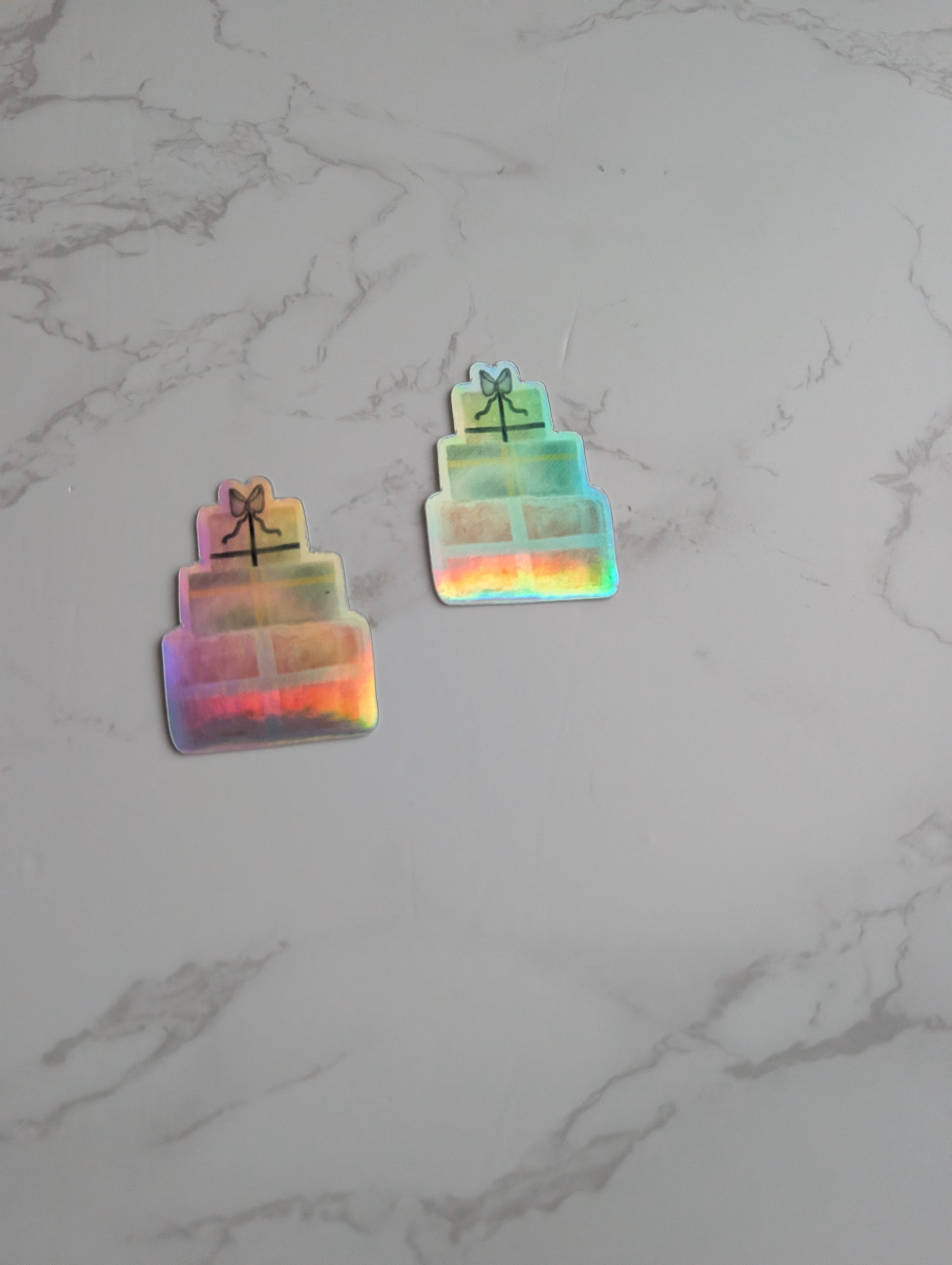 Stickers | Glitter | 3" x 2"