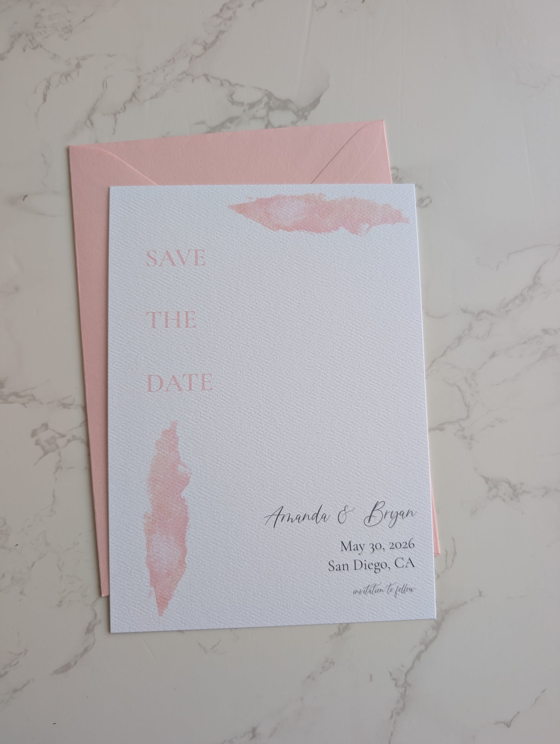 Save the Date | Paint Suite | Wedding Watercolor