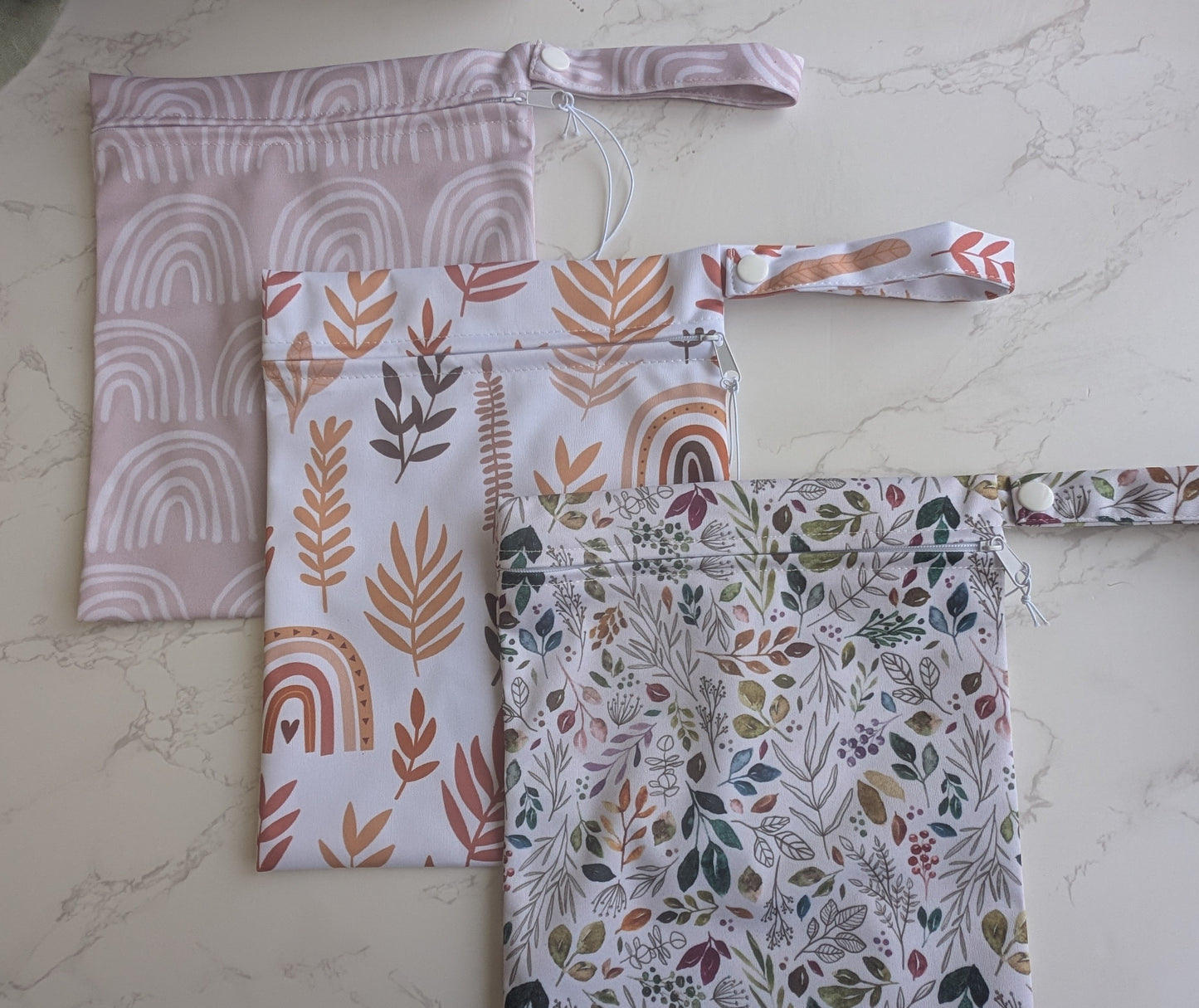 Wet Dry Bag | Zipper Pouch | Button Clasp