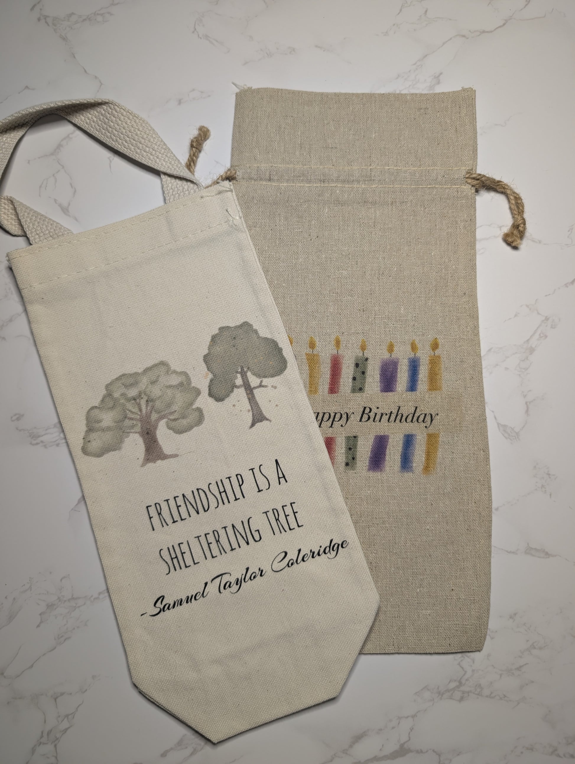 Wine Bag - Linen