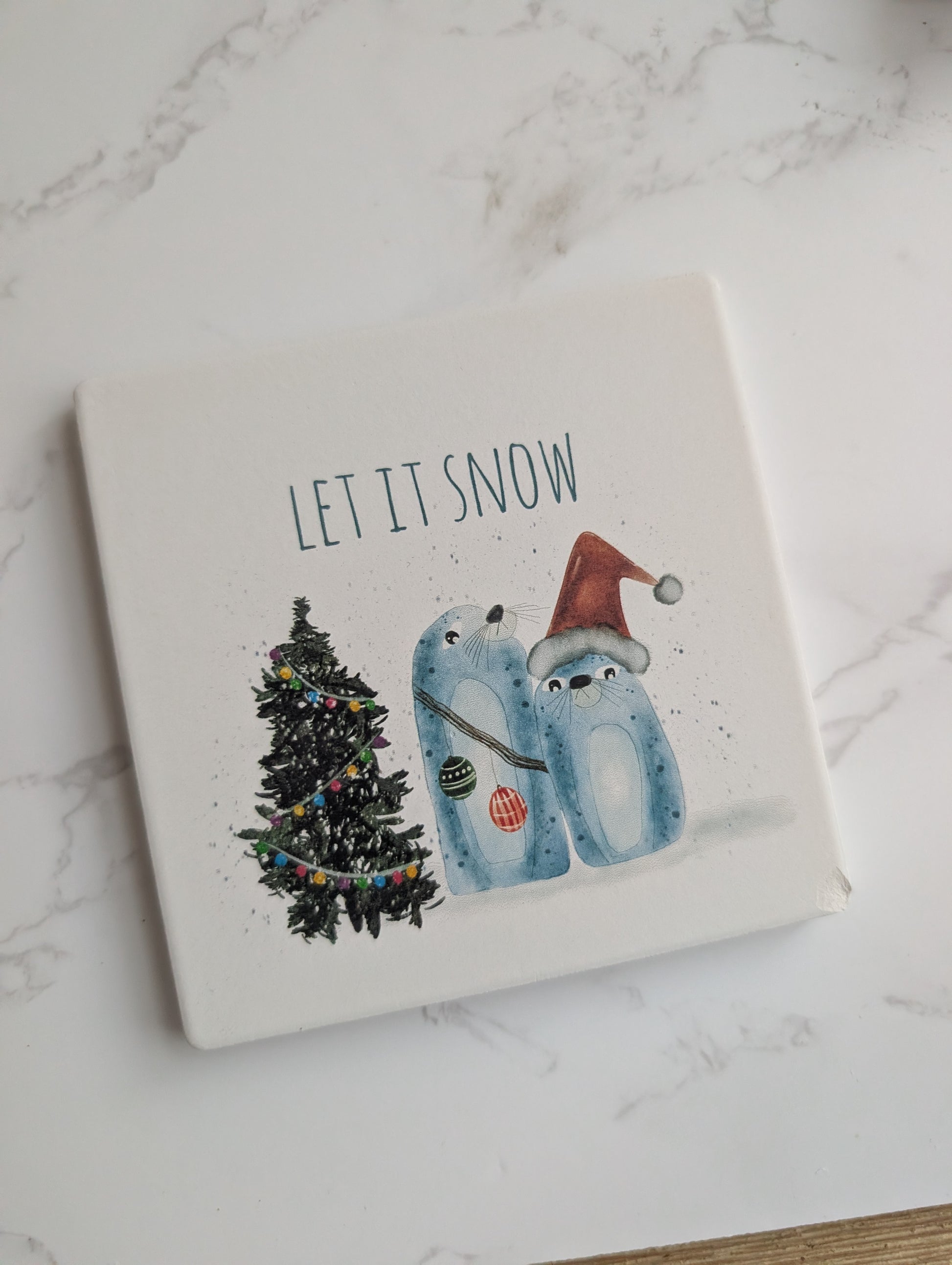 Coaster | Holiday Collection | Round | Ceramic
