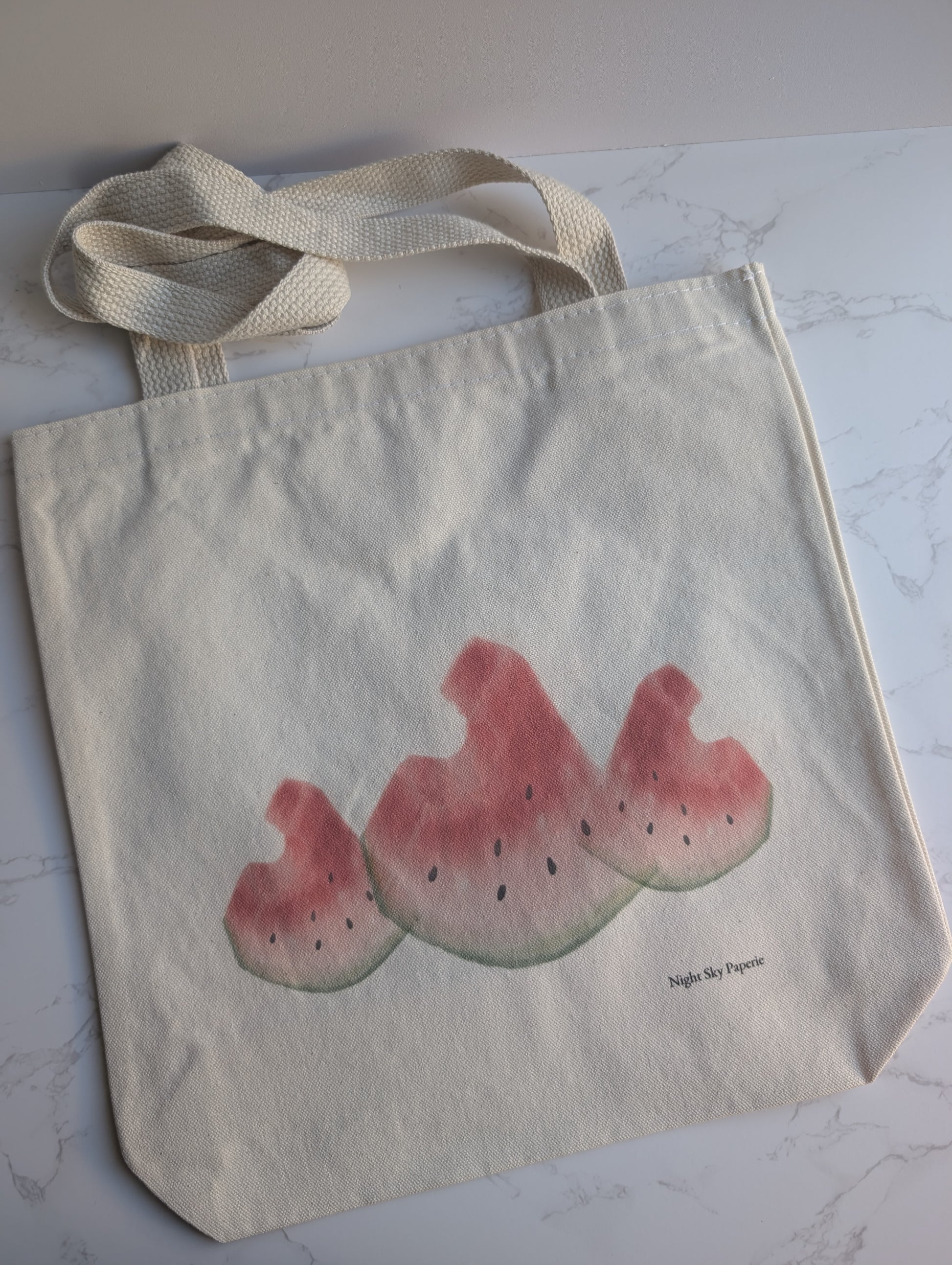 Canvas Tote Bag | 13.5" square