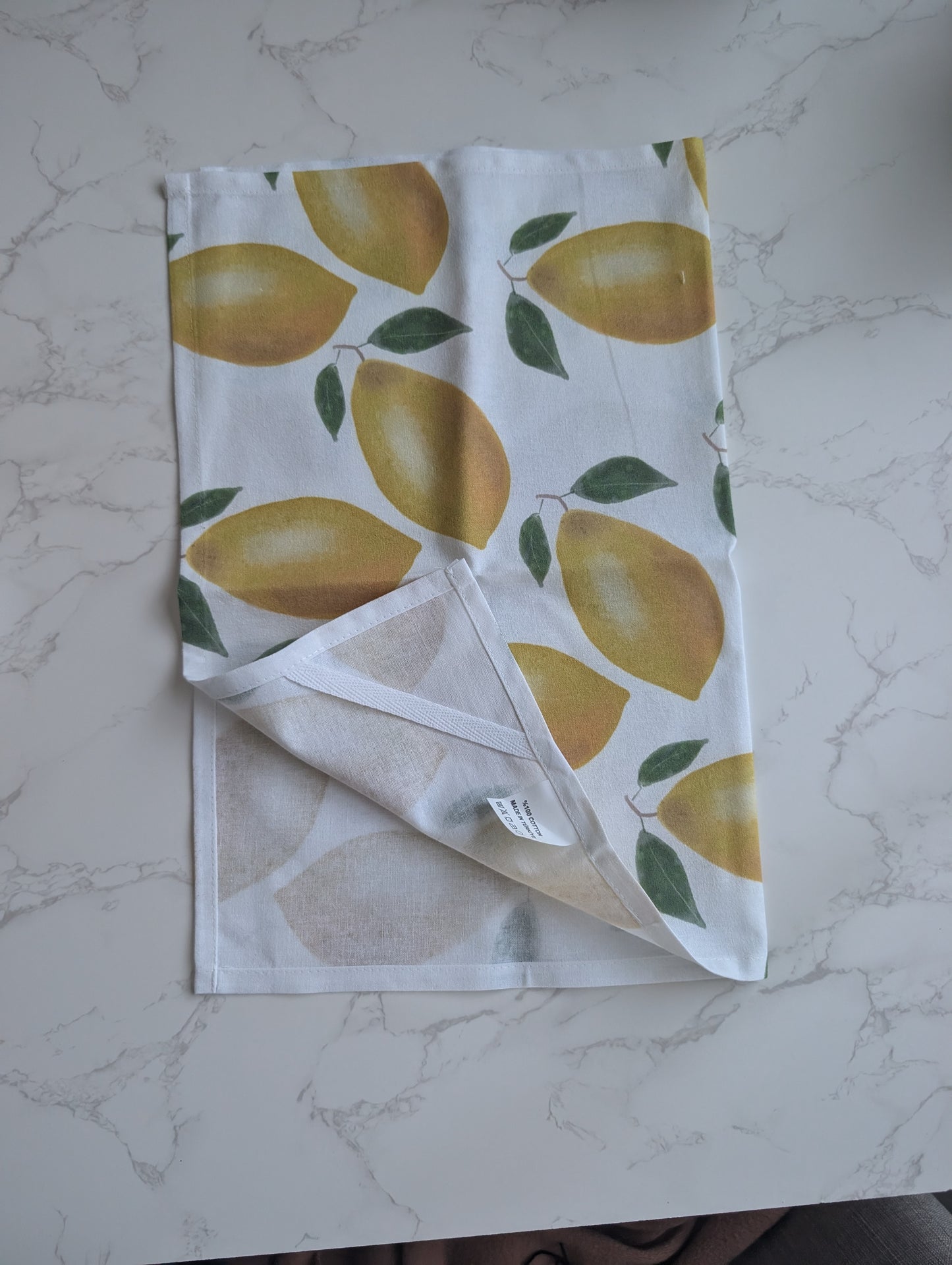 Tea Towel | Cotton | 27x27 | 15x20 | Watercolor