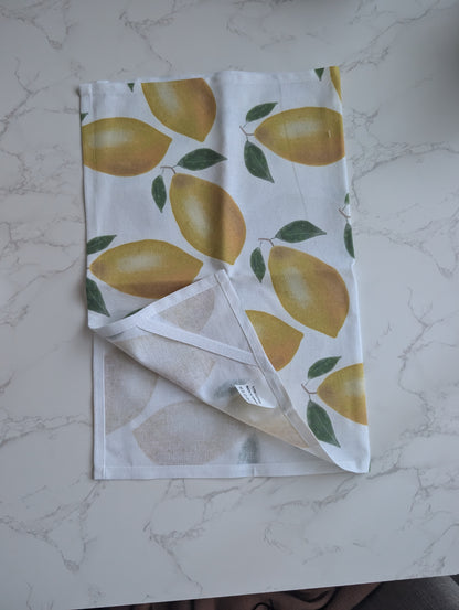 Tea Towel | Cotton | 27x27 | 15x20 | Watercolor