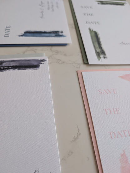 Save the Date | Paint Suite | Wedding Watercolor