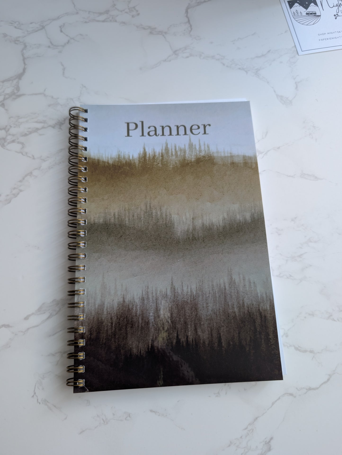 Planner | Annual | 5.5 x 8.5 | Blank dated