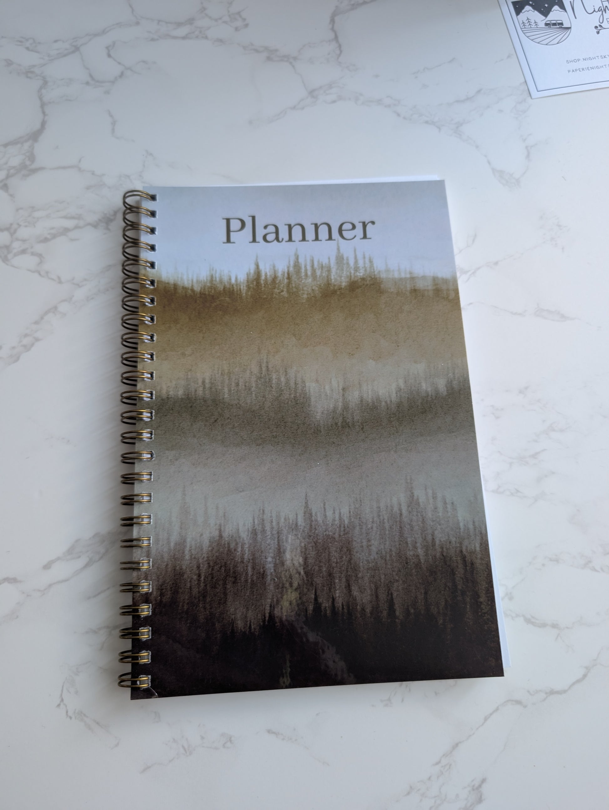 Planner | Annual | 5.5 x 8.5 | Blank dated