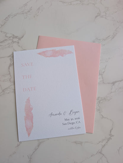 Save the Date | Paint Suite | Wedding Watercolor